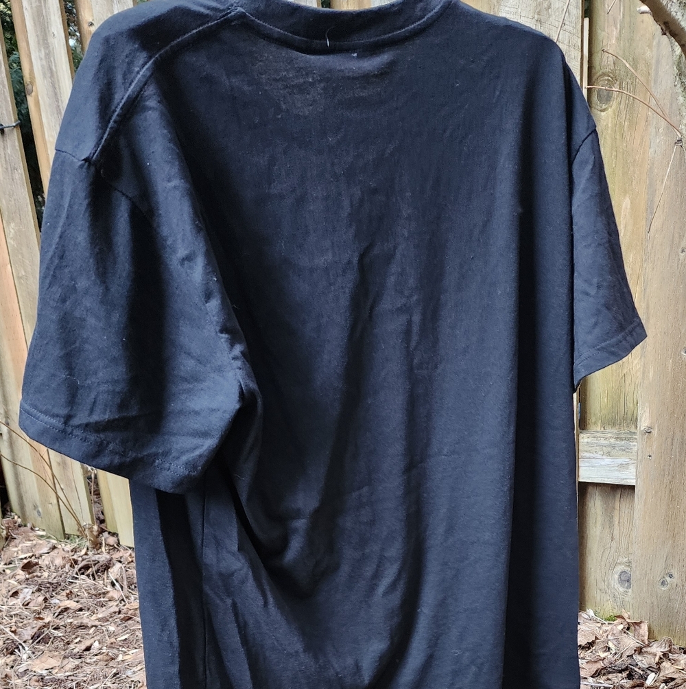 *NWOT* Black Cotton Tee - Make Art - XL - Picture 4 of 6